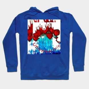 Universal Drip Dripping Heart Balloons Hoodie